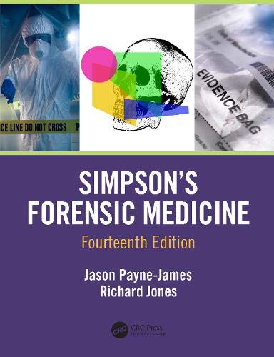 Simpson Forensic Medicine pdf 14th edition