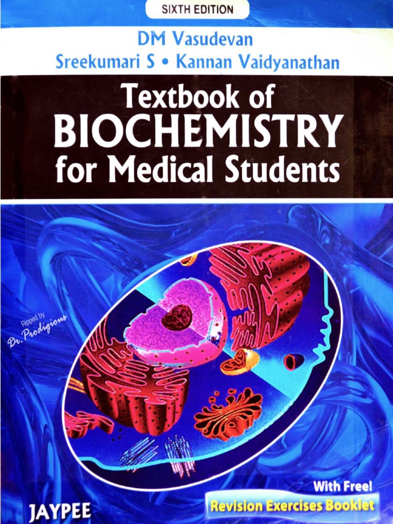 DM Vasudevan Biochemistry