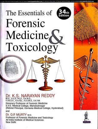 Reddy Forensic Medicine PDF book free Download