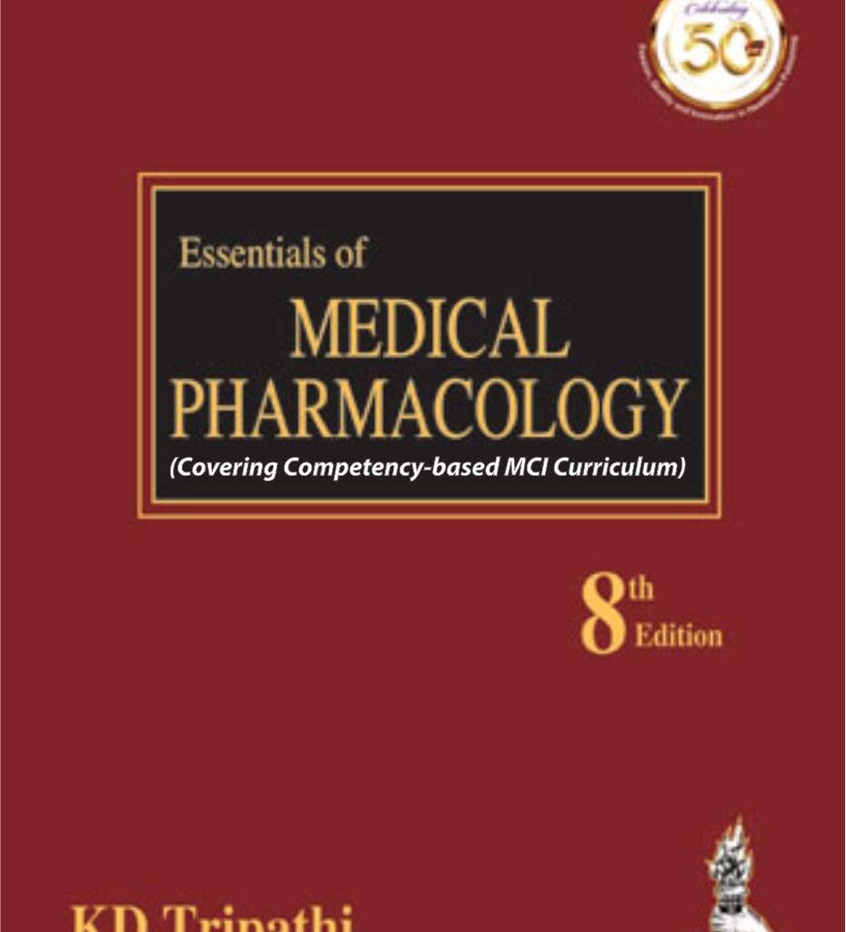 Essentials of Medical Pharmacology KD Tripathi PDF Free Download